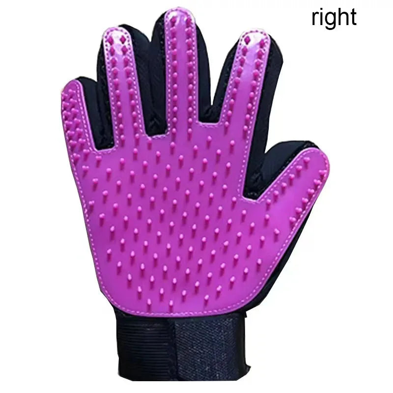 Pet Hair Glove Comb – Grooming and Deshedding Brush for Dogs & Cats
