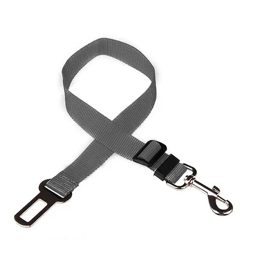 Adjustable Pet Car Seat Belt – Safety Harness for Dogs & Cats