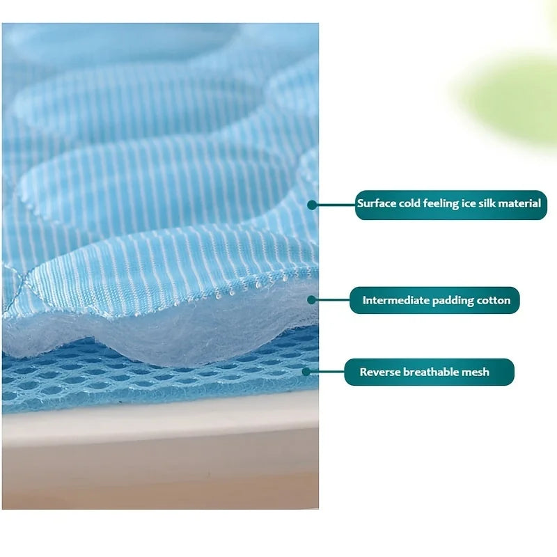 Dog Cooling Mat – Extra Large Summer Pet Bed for Dogs & Cats