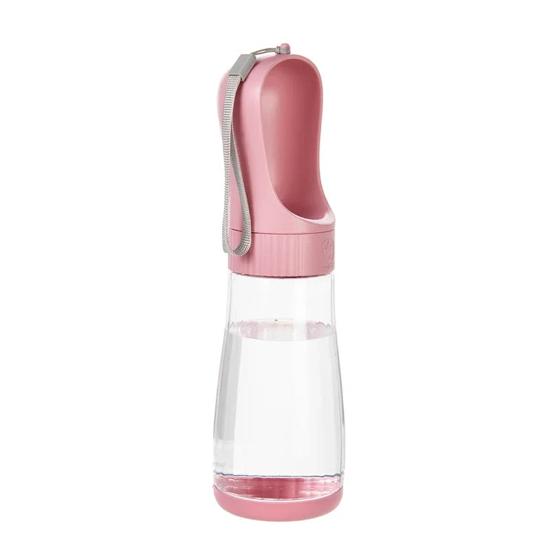 Portable 2-in-1 Dog Water Bottle & Food Dispenser