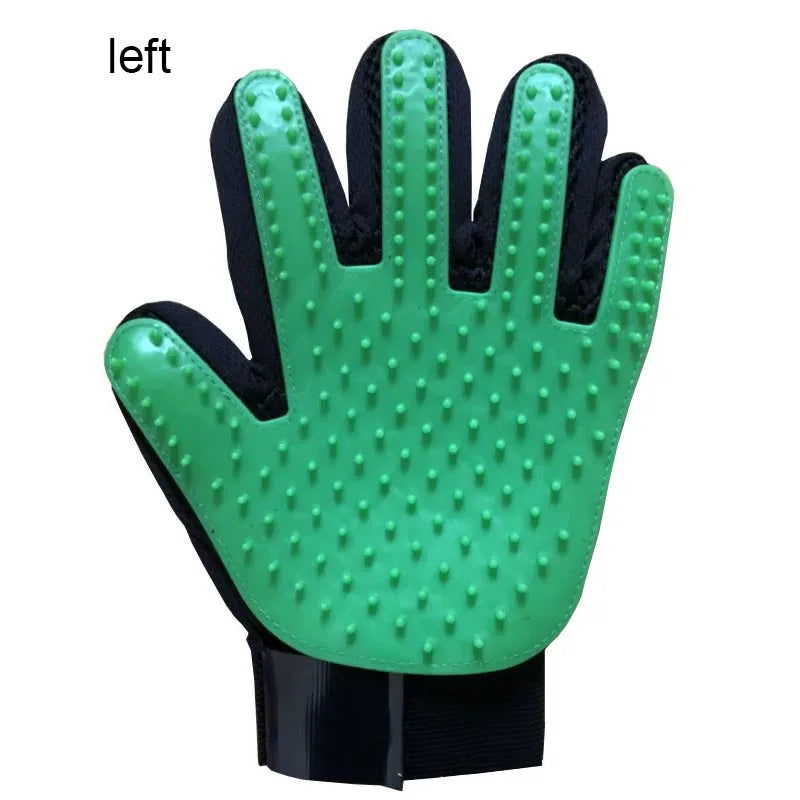 Pet Hair Glove Comb – Grooming and Deshedding Brush for Dogs & Cats
