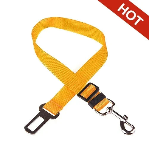Adjustable Pet Car Seat Belt – Safety Harness for Dogs & Cats