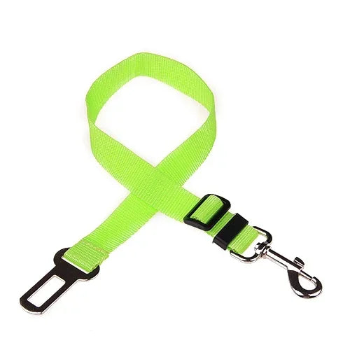 Adjustable Pet Car Seat Belt – Safety Harness for Dogs & Cats