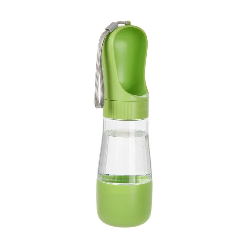 Portable 2-in-1 Dog Water Bottle & Food Dispenser