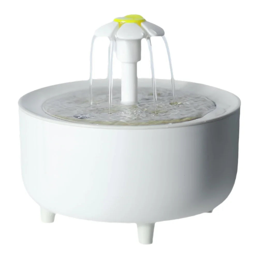 1200ml Electric Automatic Cat Water Fountain – USB Filtered & Ultra-Quiet