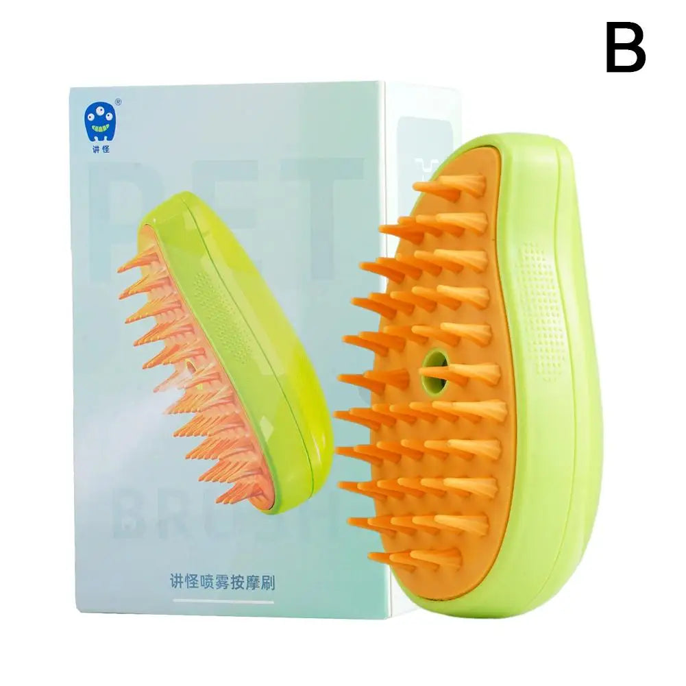 New Mango Pet Comb – Electric Spray Brush & Massage Comb