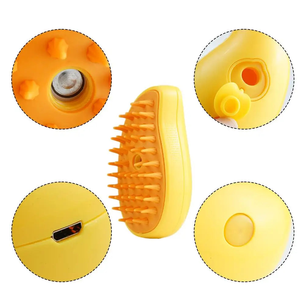 New Mango Pet Comb – Electric Spray Brush & Massage Comb