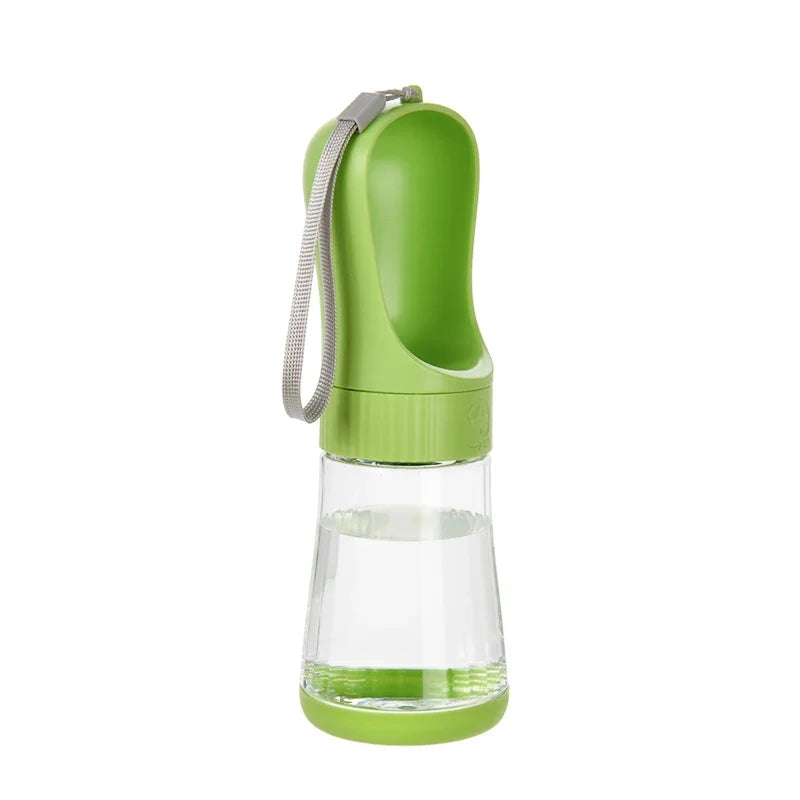 Portable 2-in-1 Dog Water Bottle & Food Dispenser