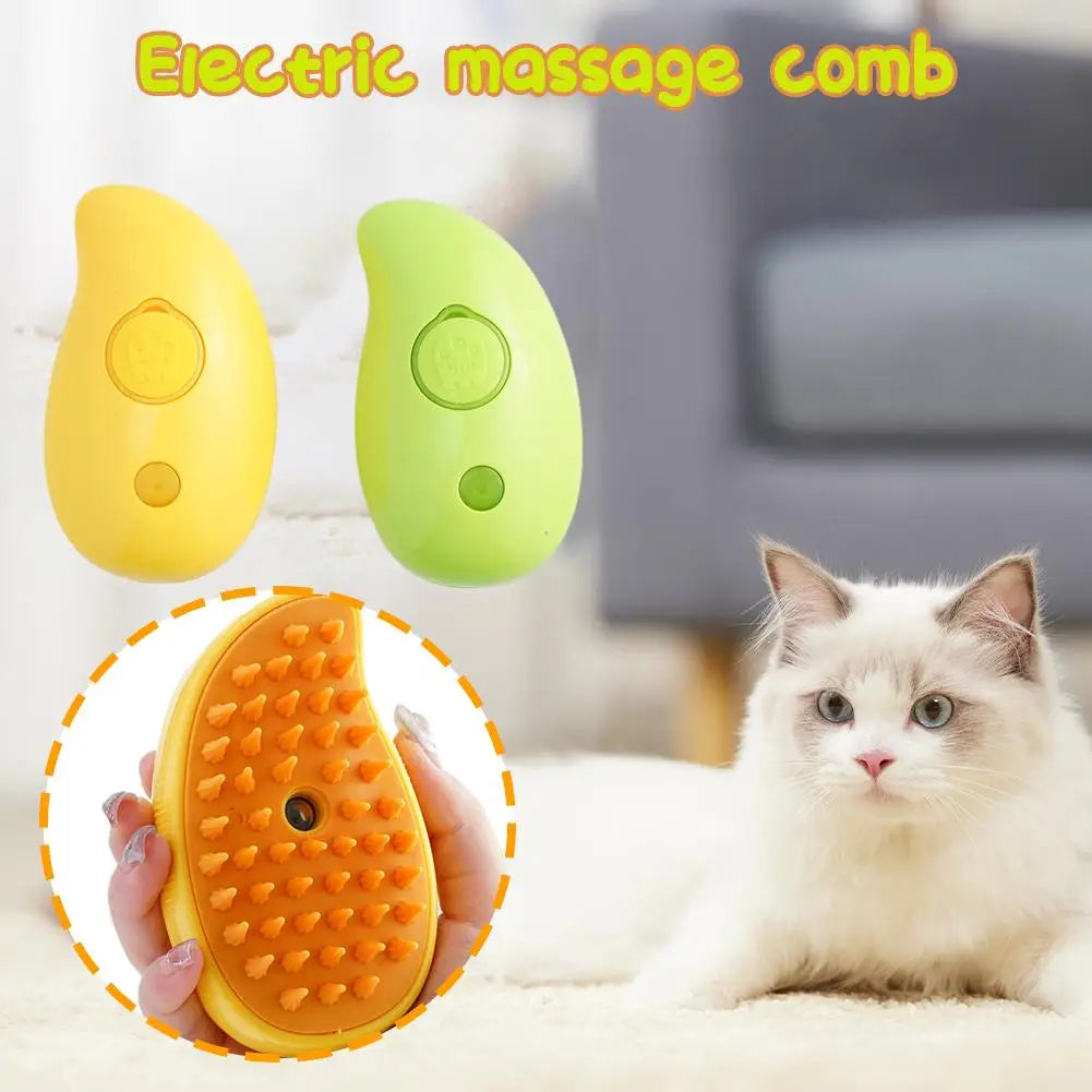 New Mango Pet Comb – Electric Spray Brush & Massage Comb
