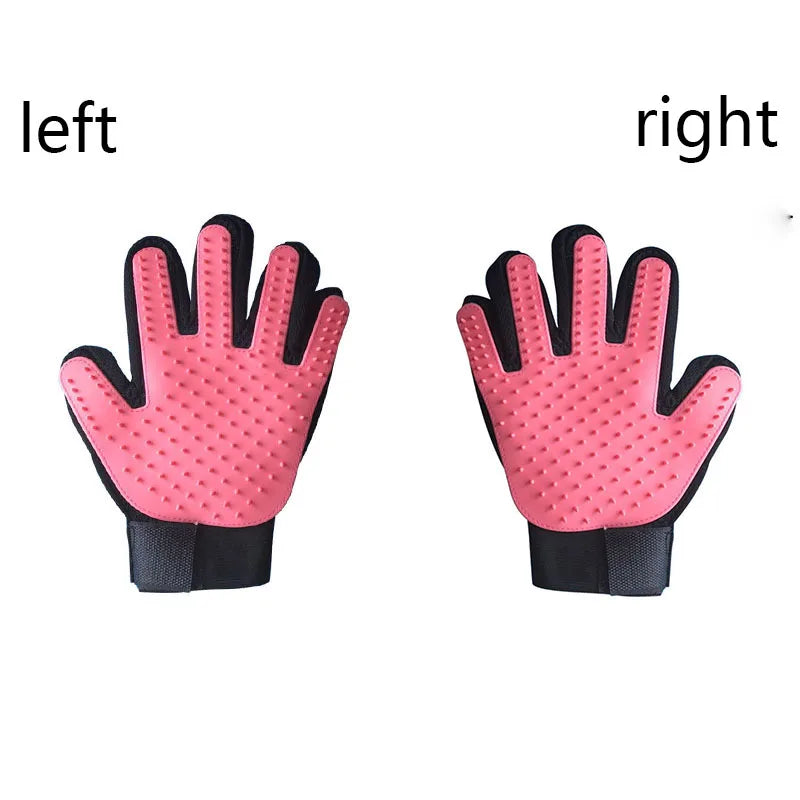 Pet Hair Glove Comb – Grooming and Deshedding Brush for Dogs & Cats