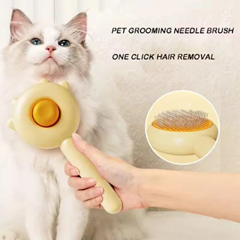 Pet grooming needle brush magic massage comb