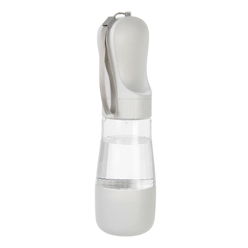 Portable 2-in-1 Dog Water Bottle & Food Dispenser