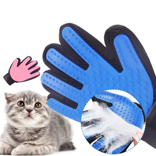 Pet Hair Glove Comb – Grooming and Deshedding Brush for Dogs & Cats