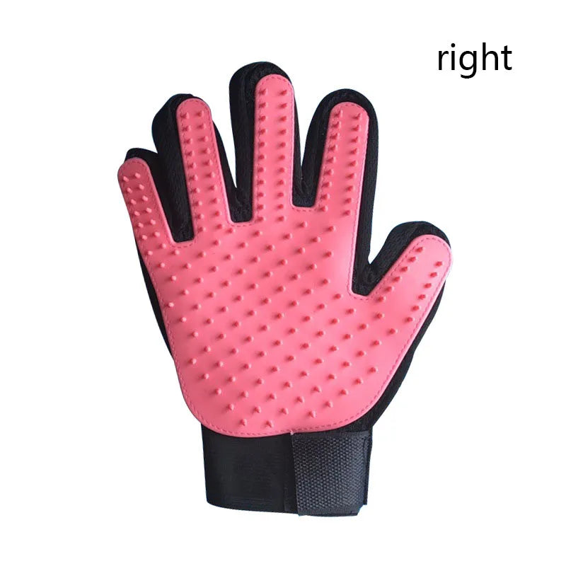 Pet Hair Glove Comb – Grooming and Deshedding Brush for Dogs & Cats
