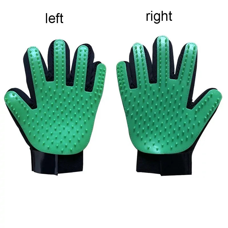 Pet Hair Glove Comb – Grooming and Deshedding Brush for Dogs & Cats