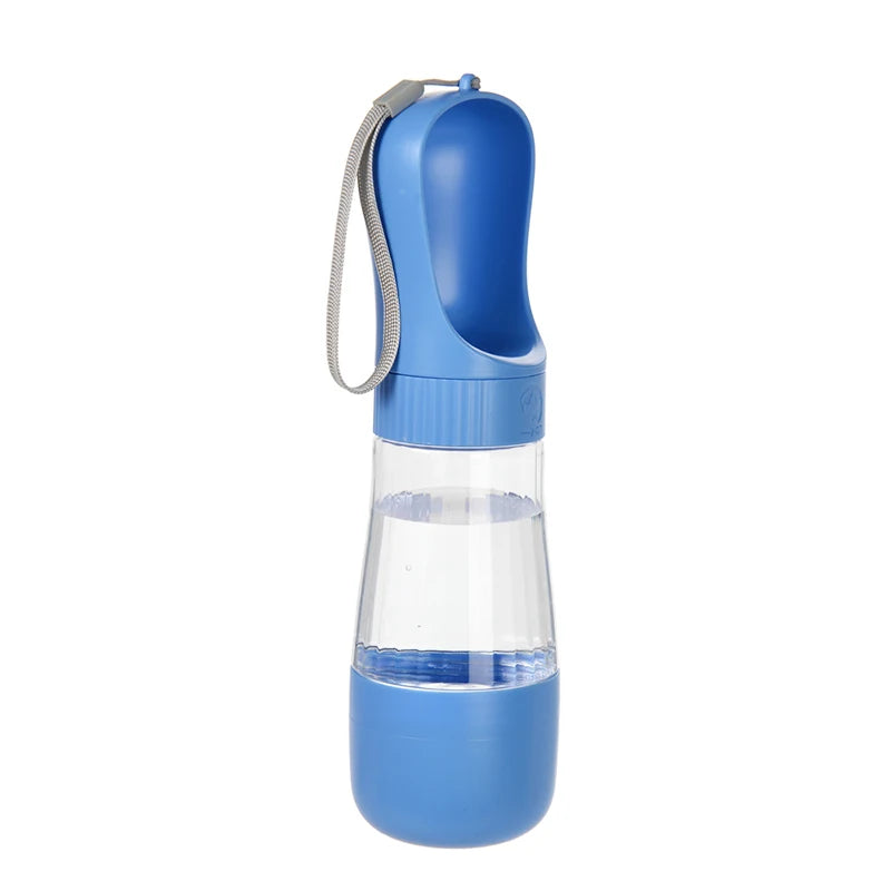 Portable 2-in-1 Dog Water Bottle & Food Dispenser