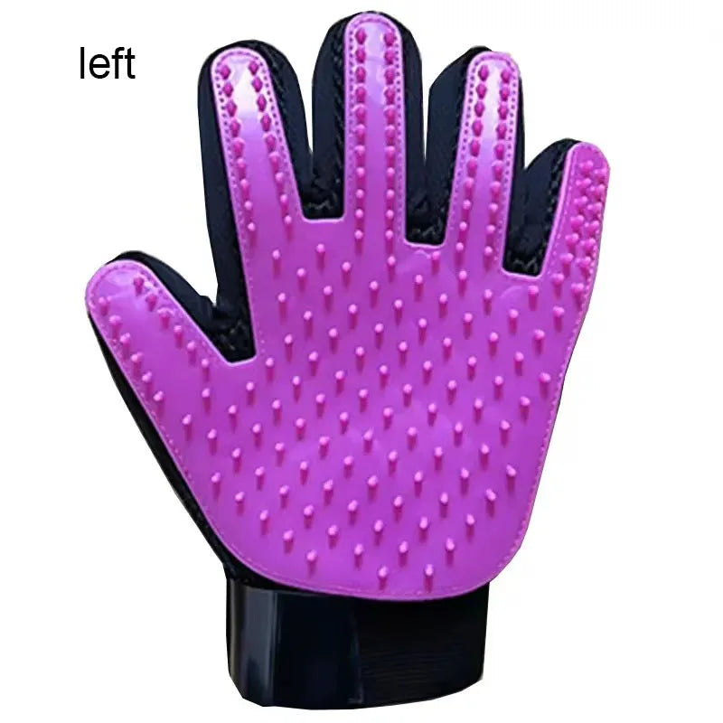 Pet Hair Glove Comb – Grooming and Deshedding Brush for Dogs & Cats